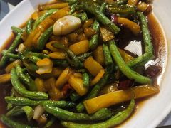 茄子焖豆角-老陈家烩菜(兴林路店)