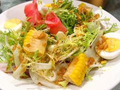 温泉蛋五彩拌菜-小厨娘淮扬菜(清江苏宁广场店)