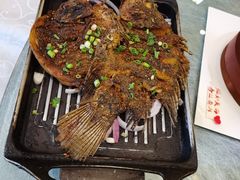 烤罗非鱼-撒拉花儿·新疆菜·清真(太阳宫店)