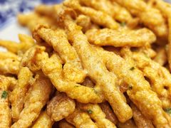 黄金酱焗白玉菇-頂好酒家·经典粤菜(海信广场店)