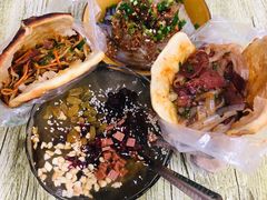 夹牛肉凉粉-小陈方酥锅盔(古城总店)