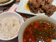 当日现熬羊杂汤-大师兄·西北小馆(金湾华发商都店)