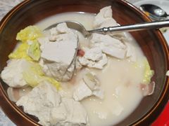 台州手撕豆腐煮咸肉-悦秀·高级粤菜