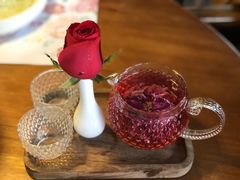 素描玫瑰花茶-素描餐厅(灵隐天竺店)