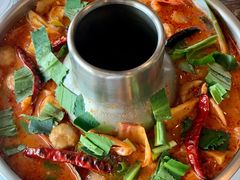 CREAMY&nbsp;SHRIMP&nbsp;TOM&nbsp;YUM&nbsp;SOUP-Chom Cafe and Restaurant