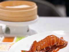 烤鸭皮沾白糖吃-四季民福烤鸭店(前门大栅栏店)