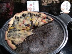 披萨-大佛寺高级素食自助餐厅