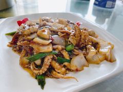 葱油鲜鱿鱼-沈家门小海鲜