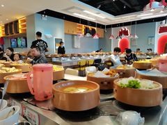 自助取餐区-龍歌自助小火锅(市南金茂湾店)