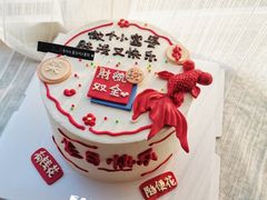 -卡比儿童蛋糕·心意定制·低脂零卡糖动物奶油FancyBALLOON(滨海店)