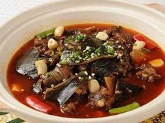 微山湖野生甲鱼-微山湖湖畔好客居鱼馆渔家菜