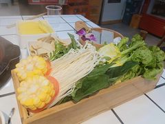 蔬菜拼盘-卤校长重庆火锅