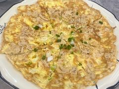 腐竹煎蛋-银峰农庄·特色烧鸡·鲜无花果浸鸡