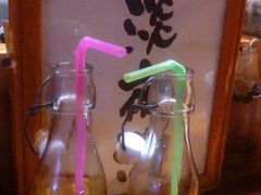 抹茶口味汽水-老龙亭拉面店