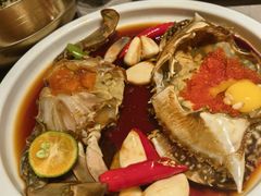 -草家酱蟹炭火烤肉店(珲春南路一店)