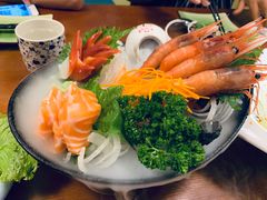 三文鱼刺身-鳗鱼家·深夜食堂(军博店)