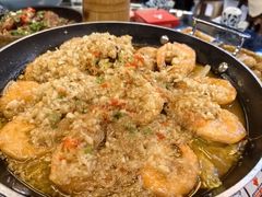 生焗蒜蓉大虾-阿嫂印象·民间江湖菜(大学城店)