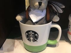 清新绿环保小熊马克杯套装-星巴克(杭州西湖银泰1F店)