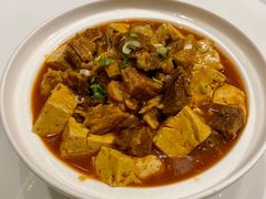 牛腩炖老豆腐-宁夏国强手抓羊肉·清真菜(未央路凤三店)