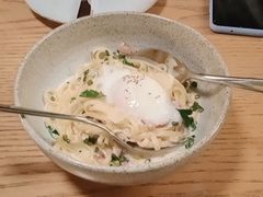 奶油培根半熟蛋意面-EN SPACE恩空间