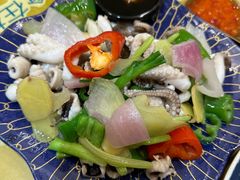 白灼八爪鱼-桥东喜碧海鲜街(水东街店)