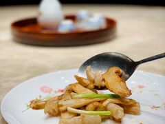 松茸炒板筋肉-潮汕味道·煮海餐厅(金麟大厦店)