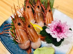 牡丹虾刺身-三渡居酒屋
