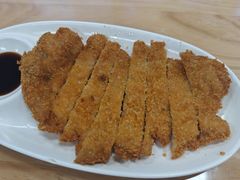 炸猪排-顶巧鸡汤馄饨(虹口总店)