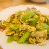 黄瓜鸡蛋炒虾皮，来点虾皮，配点鸡蛋！