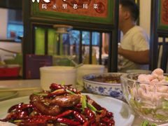 擂椒皮蛋茄子-院8里·小聚园老川菜(九眼桥店)