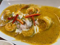 绿咖喱虾-Dang restaurant (patong phuket)