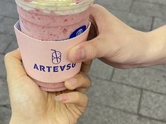 草莓富士山-ARTEASG啊T·新加坡奶茶(高兴里店)