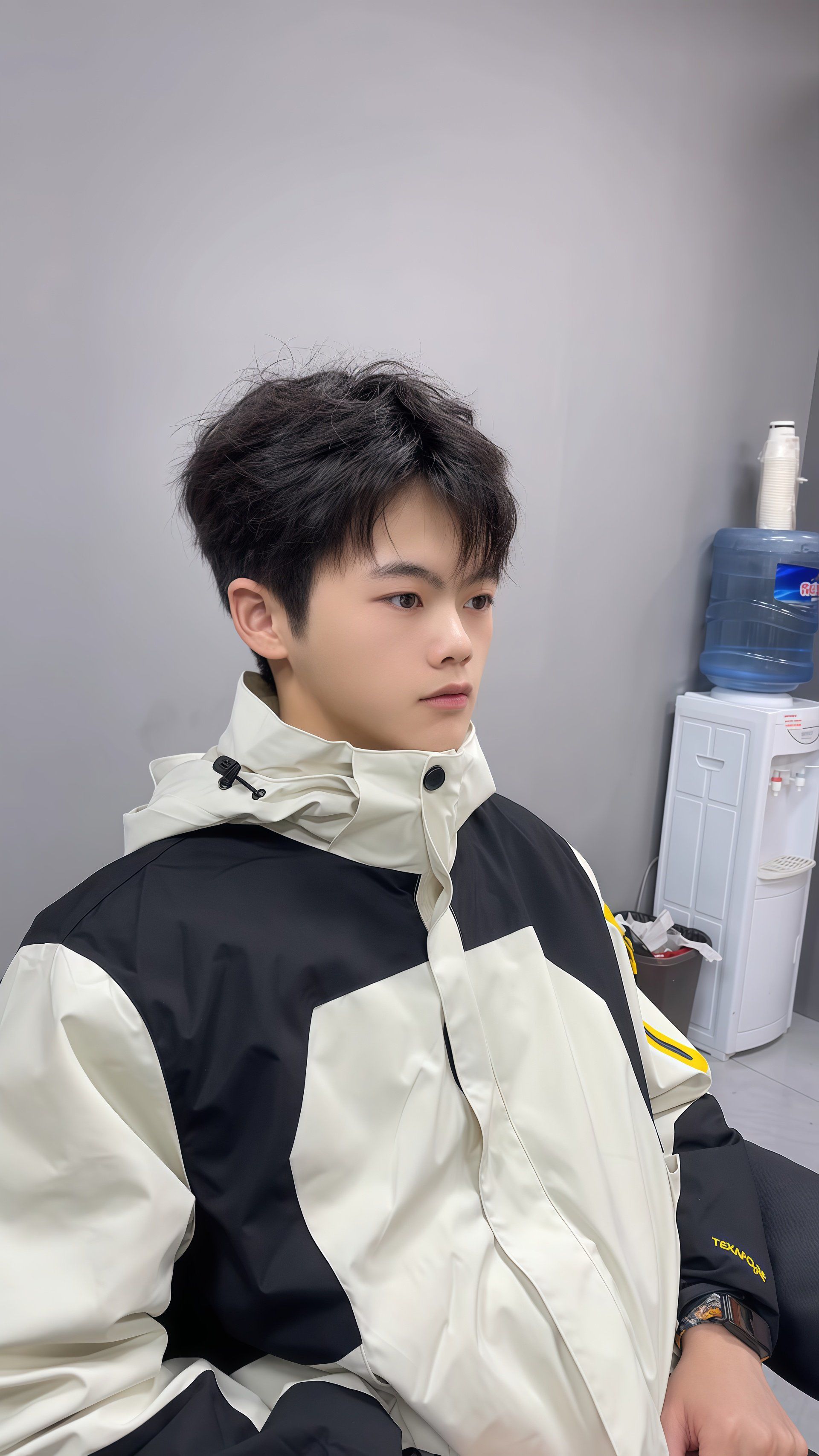 碎盖发型#少年感发型#尤司男士理发馆