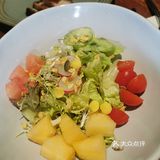 游乐园里吃西餐～