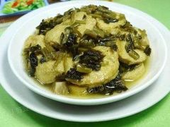 雪菜炒素鸡-湖州天煌大酒店-餐厅