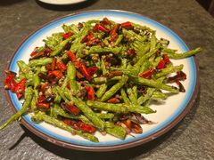 干煸豆角-靠山屯东北农家菜(八龙桥雅苑店)