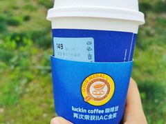 椰风灵感拿铁-瑞幸咖啡(洛阳正大广场店)