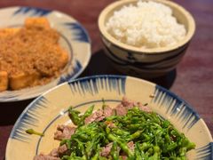 番薯叶炒牛肉-Cuc Gach Quan Restaurant