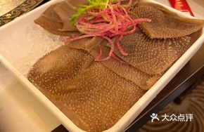 Crispy Beef Tripe with Chicken