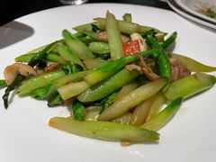清炒芥兰-外滩三号餐厅·创意中餐