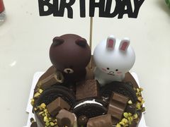 line巧克力蛋糕-半勺舒舒生日蛋糕店