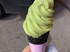 抹茶冰淇淋-松上茶屋(康庄南街店)