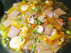 麻香鸭血肥肠-绿茶餐厅(昌平悦荟店)