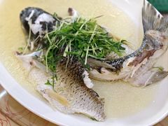 油盐蒸鲩鱼-水乡人家私房菜(逢简店)