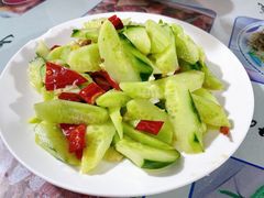 凉拌黄瓜-许记驴肉黄面胡杨焖饼