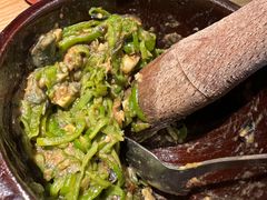皮蛋青椒擂茄子-费大厨辣椒炒肉(皇庭广场店)