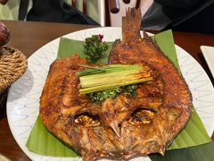 香茅草烤罗非鱼-紫滇源云南生态菜(丹凤街店)
