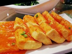 金牌蛋豆腐-刘胖子家常菜·蹄花焖藕(兴业店)