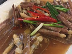 爆炒竹蛏-百家福海鲜排档·闽菜·家宴(斗西路口店)