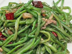 辣椒炒芸豆-群姐面馆·海鲜烧烤(同安路二店)